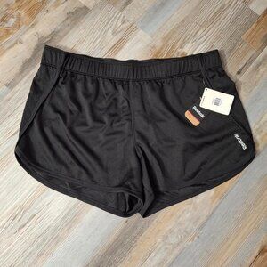 New REEBOK SPEEDWICK 3" Women's XL Black Athletic Training Shorts